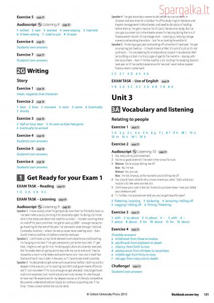 2F, 2G, Exam 1, 3A